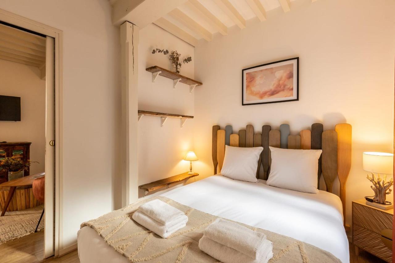 La Vague - Breath Of Freshness In Center Of Honfleur - Free Parking 550M Apartamento Exterior foto
