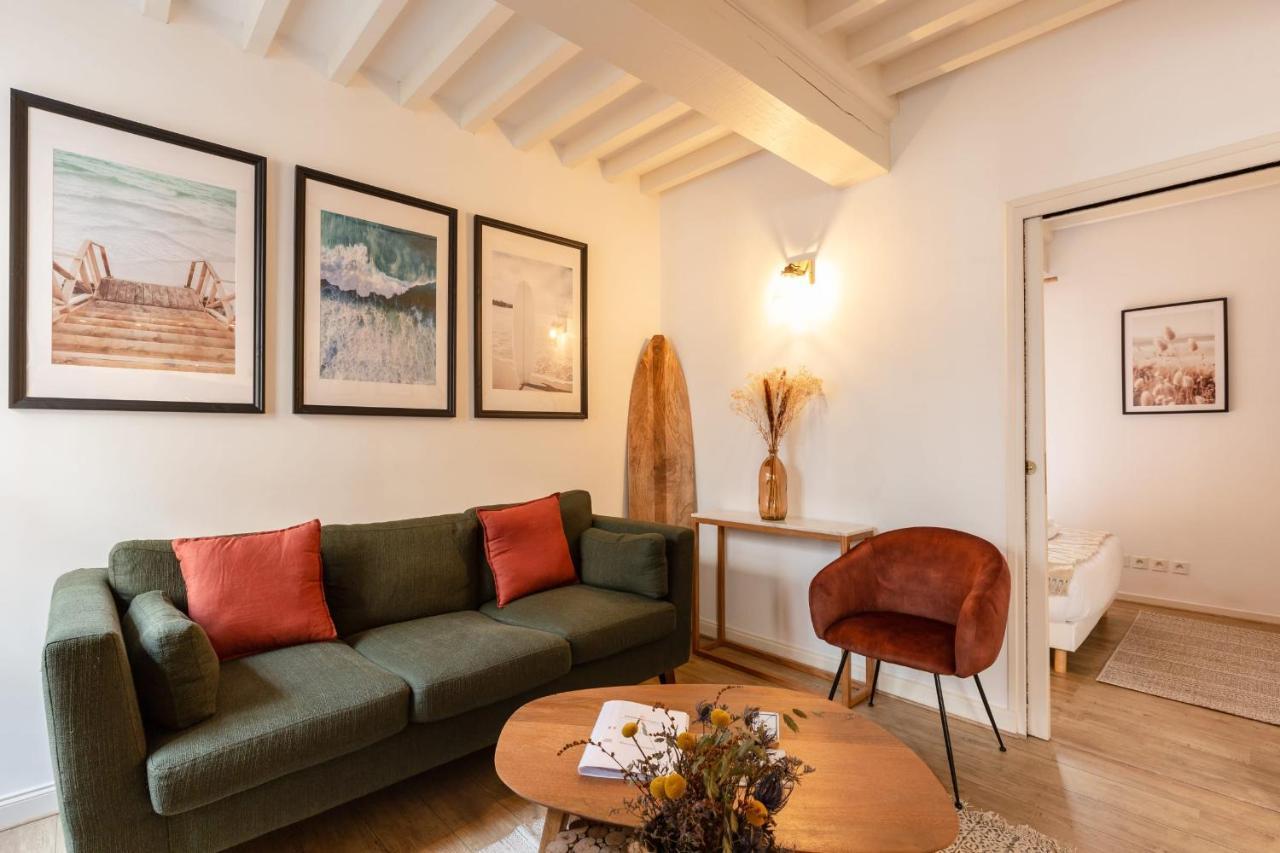 La Vague - Breath Of Freshness In Center Of Honfleur - Free Parking 550M Apartamento Exterior foto