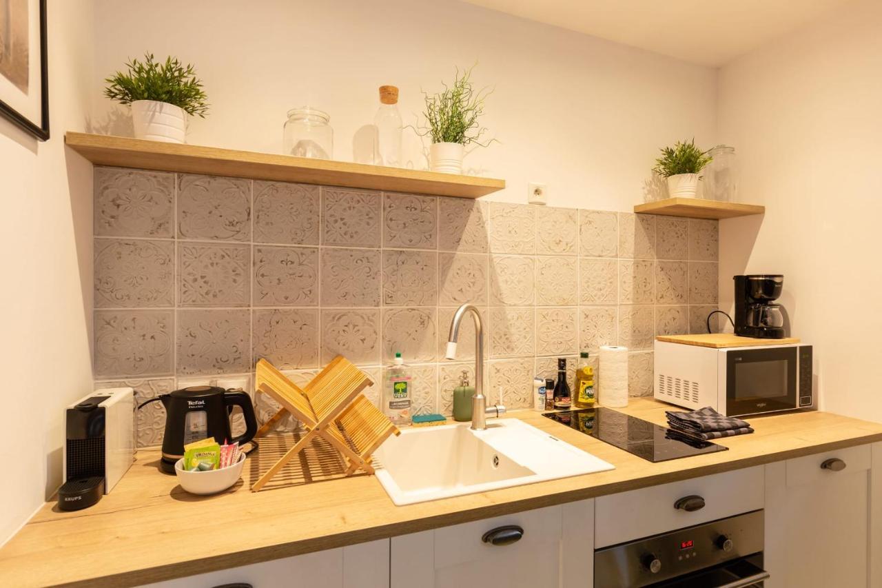 La Vague - Breath Of Freshness In Center Of Honfleur - Free Parking 550M Apartamento Exterior foto