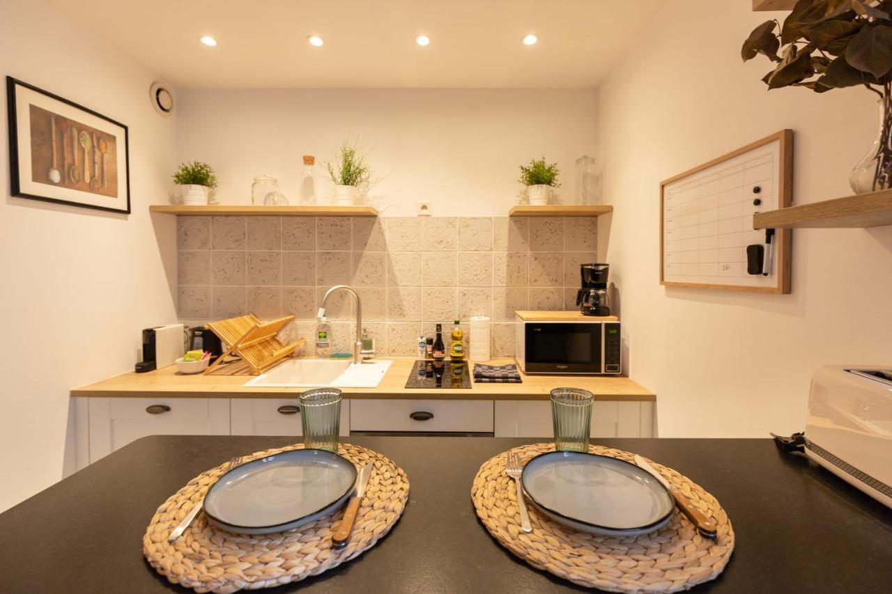 La Vague - Breath Of Freshness In Center Of Honfleur - Free Parking 550M Apartamento Exterior foto