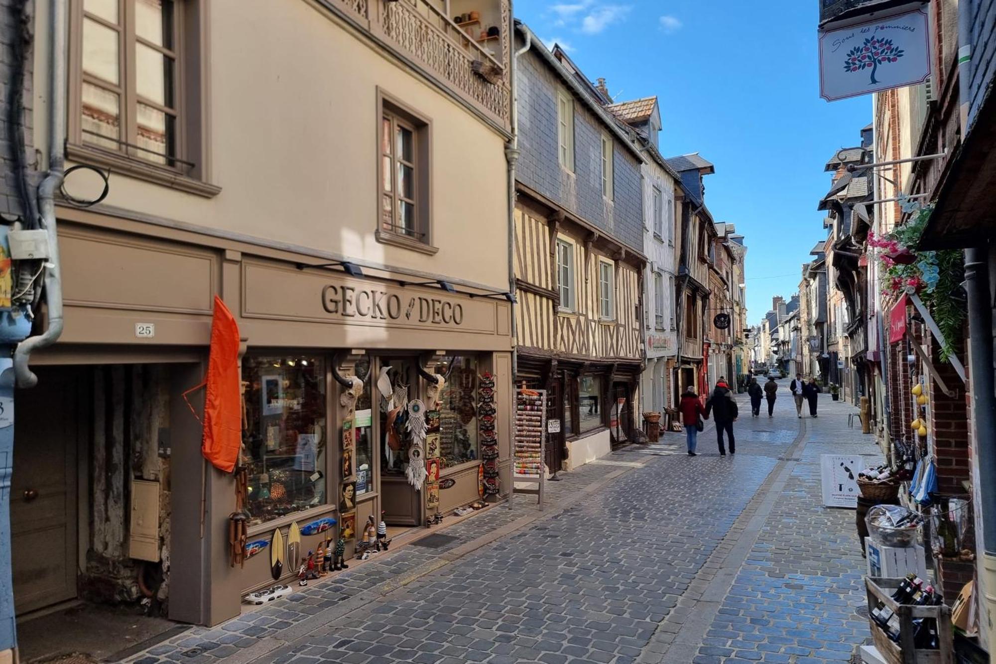 La Vague - Breath Of Freshness In Center Of Honfleur - Free Parking 550M Apartamento Exterior foto